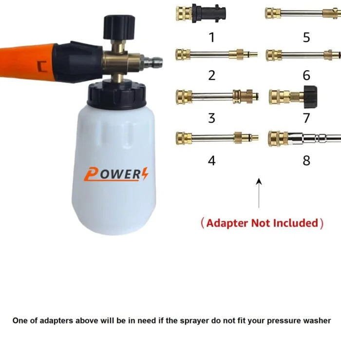 Power Spray Foam Gun FG-02 for Car Washing With Coupler
