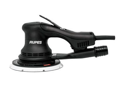 Rupes RX256A Skorpio E Random Orbital Brushless Palm Sander Central Vacuum (Orb. 6mm) Dia. 150mm Velcro