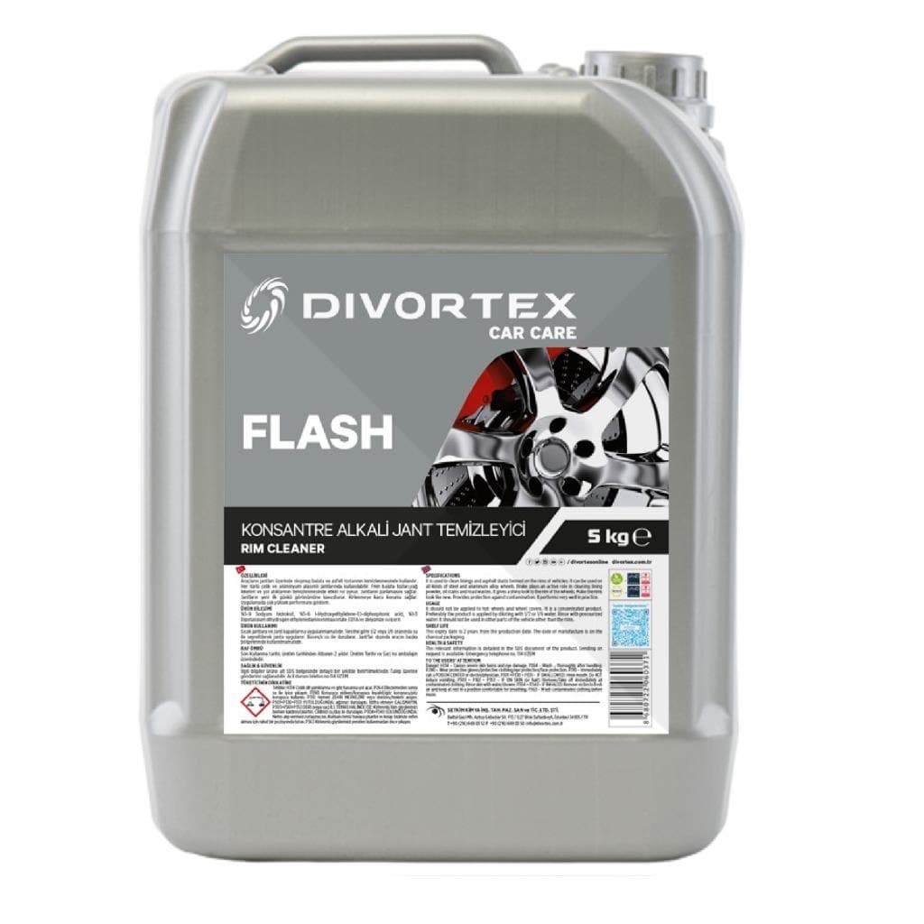 Divortex Flash Rim Cleaner and Polisher ( Alloy Wheel Cleaner ) 5 Kg