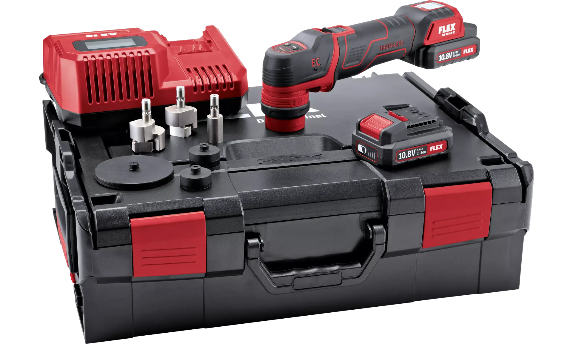 Flex Cordless Nano Polisher PXE 80 10.8-EC/2.5 Set