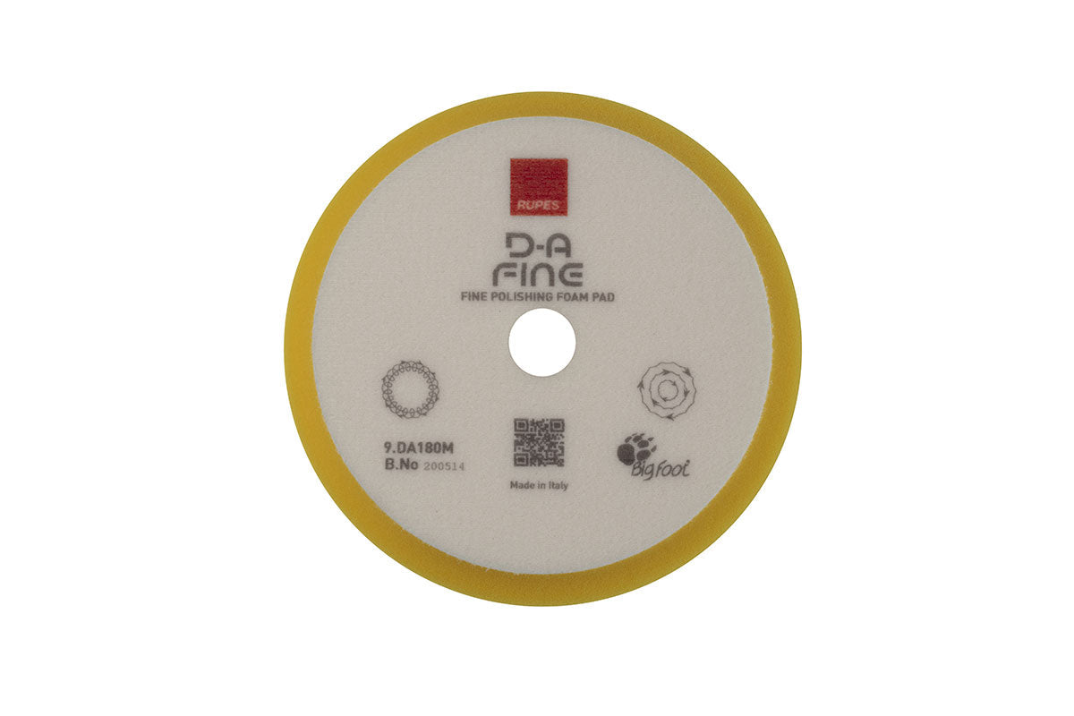 Rupes D-A FINE Finishing Foam Pad DA180M 150 / 180 mm