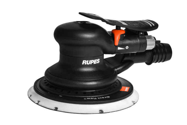 Random orbital palm pneumatic sander with 150mm pad and 6mm orbit – SKORPIOIII