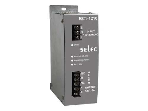 Selec BC1-1210 Battery Charger 12v - 10AMP Fully Automatic Battery Charger
