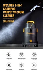 Vacmaster 30 ltr Spray Extraction Vacuum Carpet Cleaner